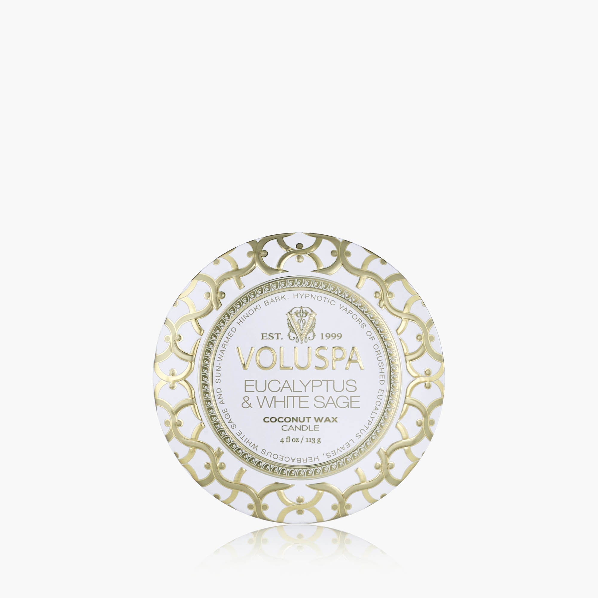 Eucalyptus & White Sage - Mini Tin Candle