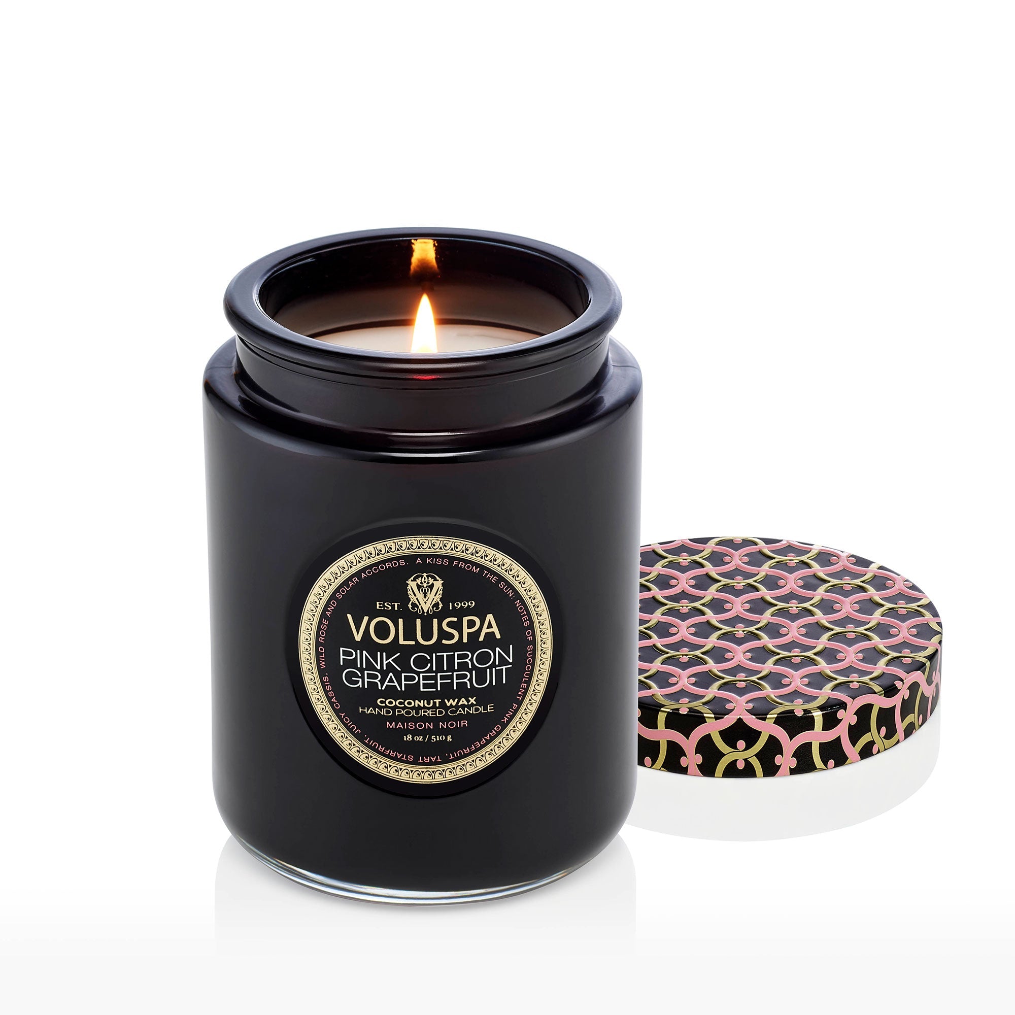 Pink Citron Grapefruit - Large Jar Candle