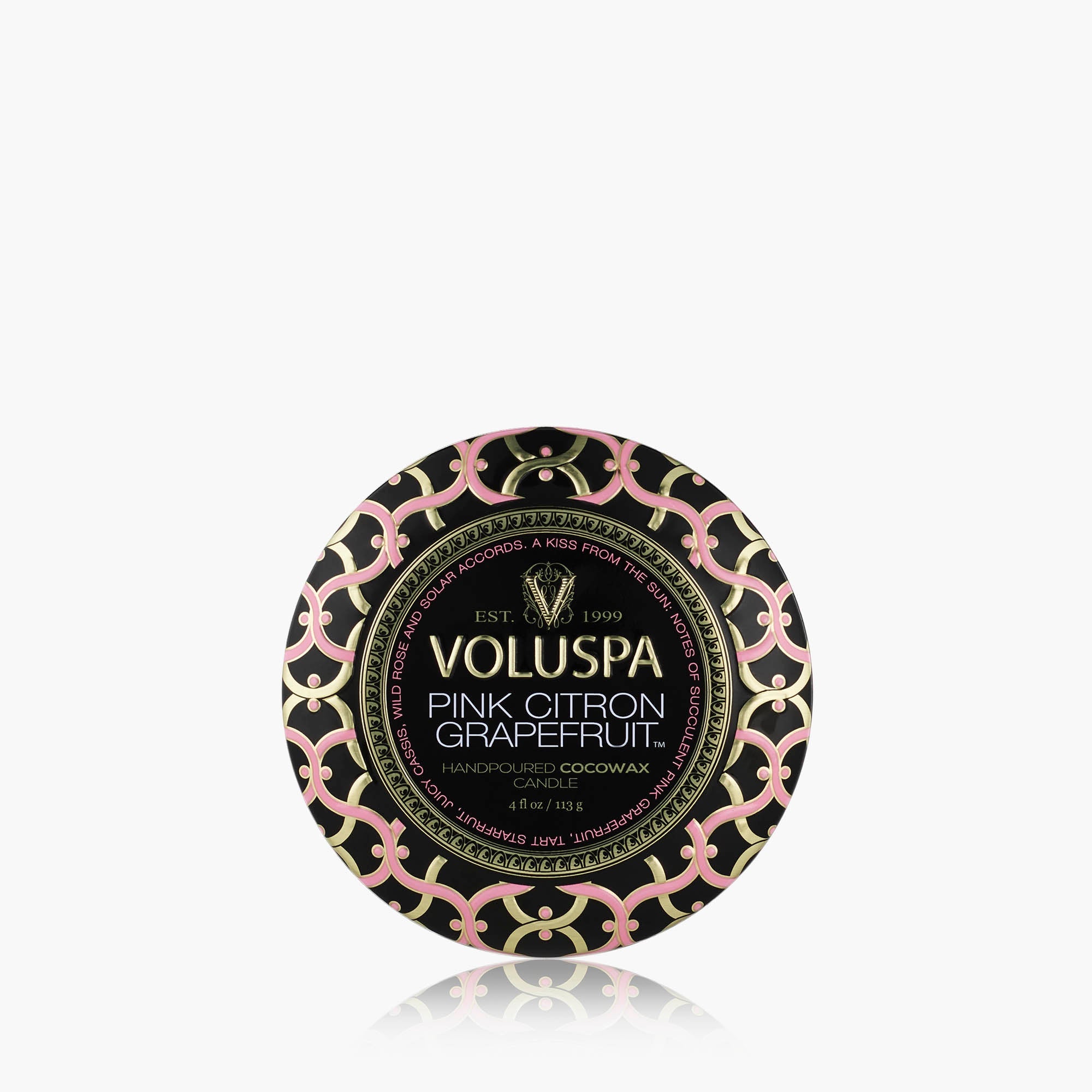 Pink Citron Grapefruit - Mini Tin Candle
