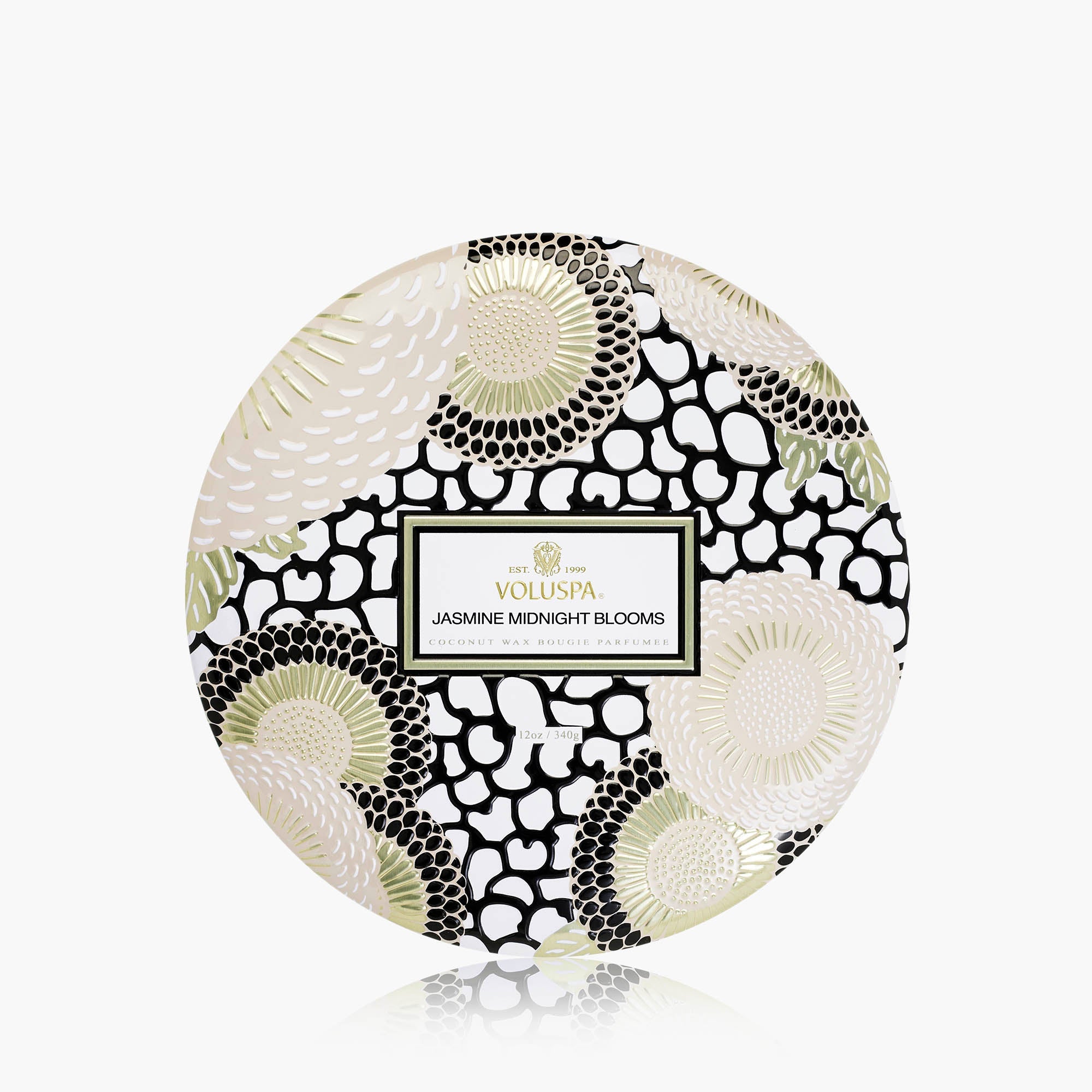 Jasmine Midnight Blooms - 3 Wick Tin Candle